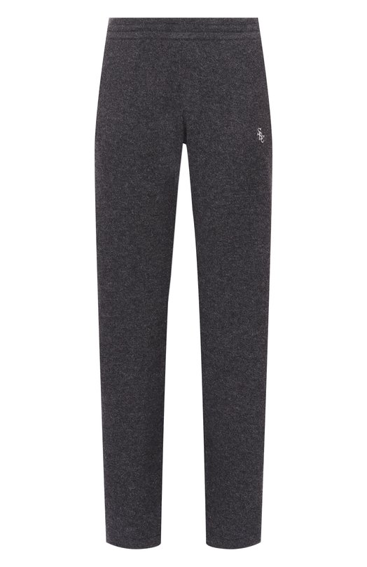 Брюки из кашемира и шерсти Sporty and Rich PA02764302GY11 Серый PA02764302GY11