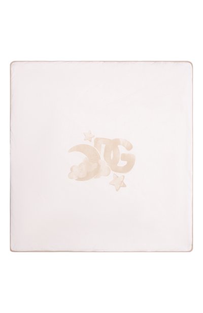 Хлопковое одеяло DOLCE & GABBANA кремового цвета по цене 29950 руб., арт. LNJA88/G7010, фото 3 Хлопковое одеяло DOLCE & GABBANA, арт. LNJA88/G7010, фото 3