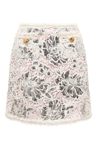 Женская юбка с отделкой пайетками GIAMBATTISTA VALLI, арт. 24FWPVCA2058-28EMB