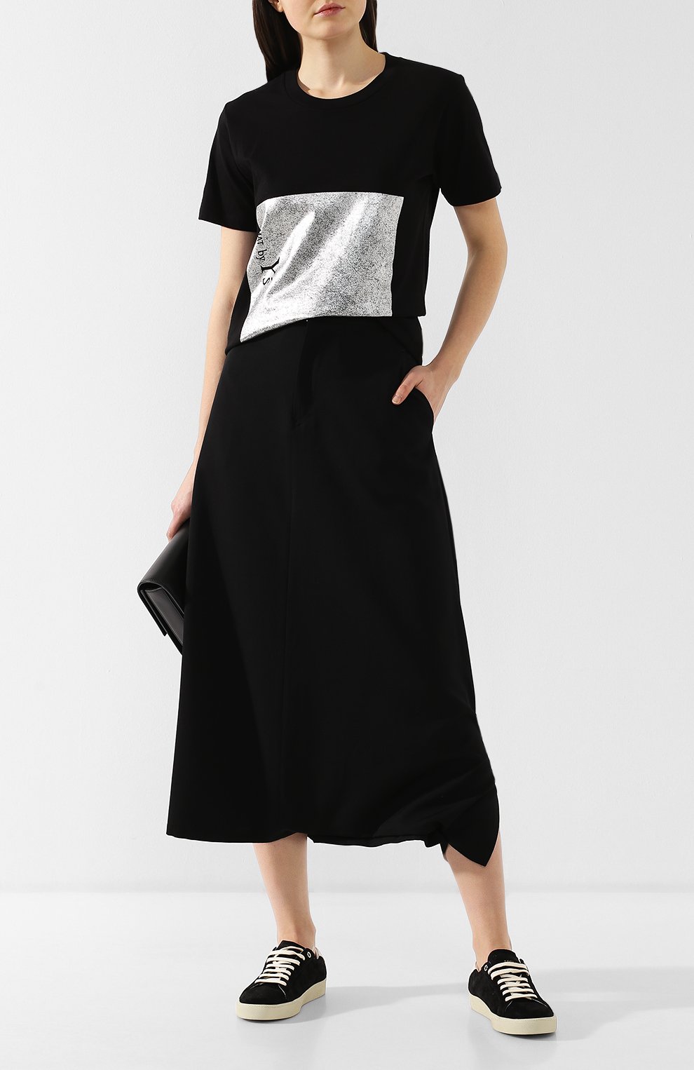 Шерстяные брюки YOHJI YAMAMOTO, арт. YZ-P02-100, фото 2