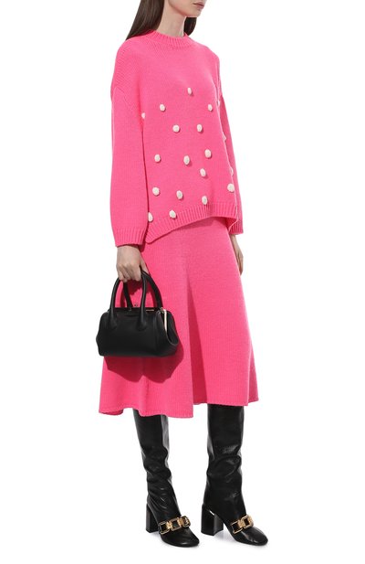 Свитер VIKA GAZINSKAYA розового цвета по цене 56100 руб., арт. FW22-2243-750, фото 2 Свитер VIKA GAZINSKAYA, арт. FW22-2243-750, фото 2