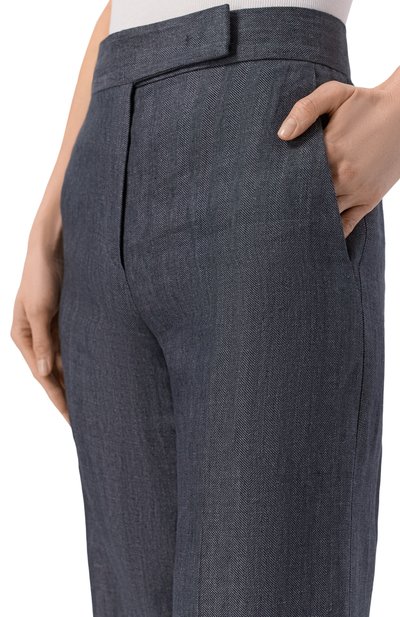 Льняные брюки MAX MARA, арт. MXMDESERT0, фото 5