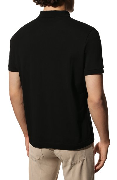 Поло из хлопка и шелка KITON, арт. UMM0275, фото 4