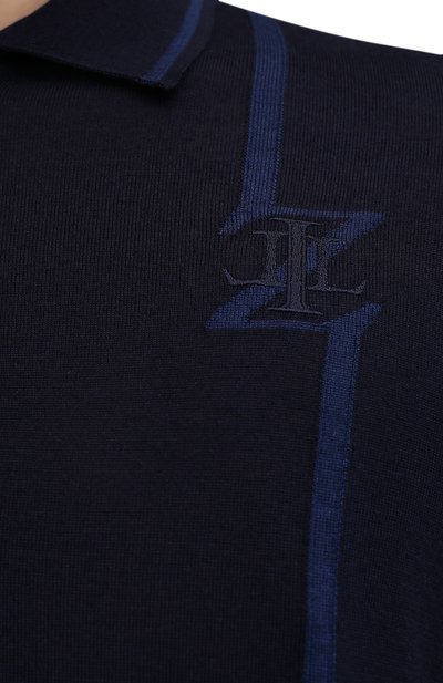 Поло из кашемира и шелка ZILLI, арт. MBW-PZ042-LETT1/ML01, фото 5