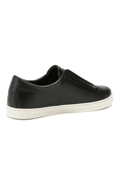 Кожаные кеды FENDI, арт. 8E6852 A625, фото 4