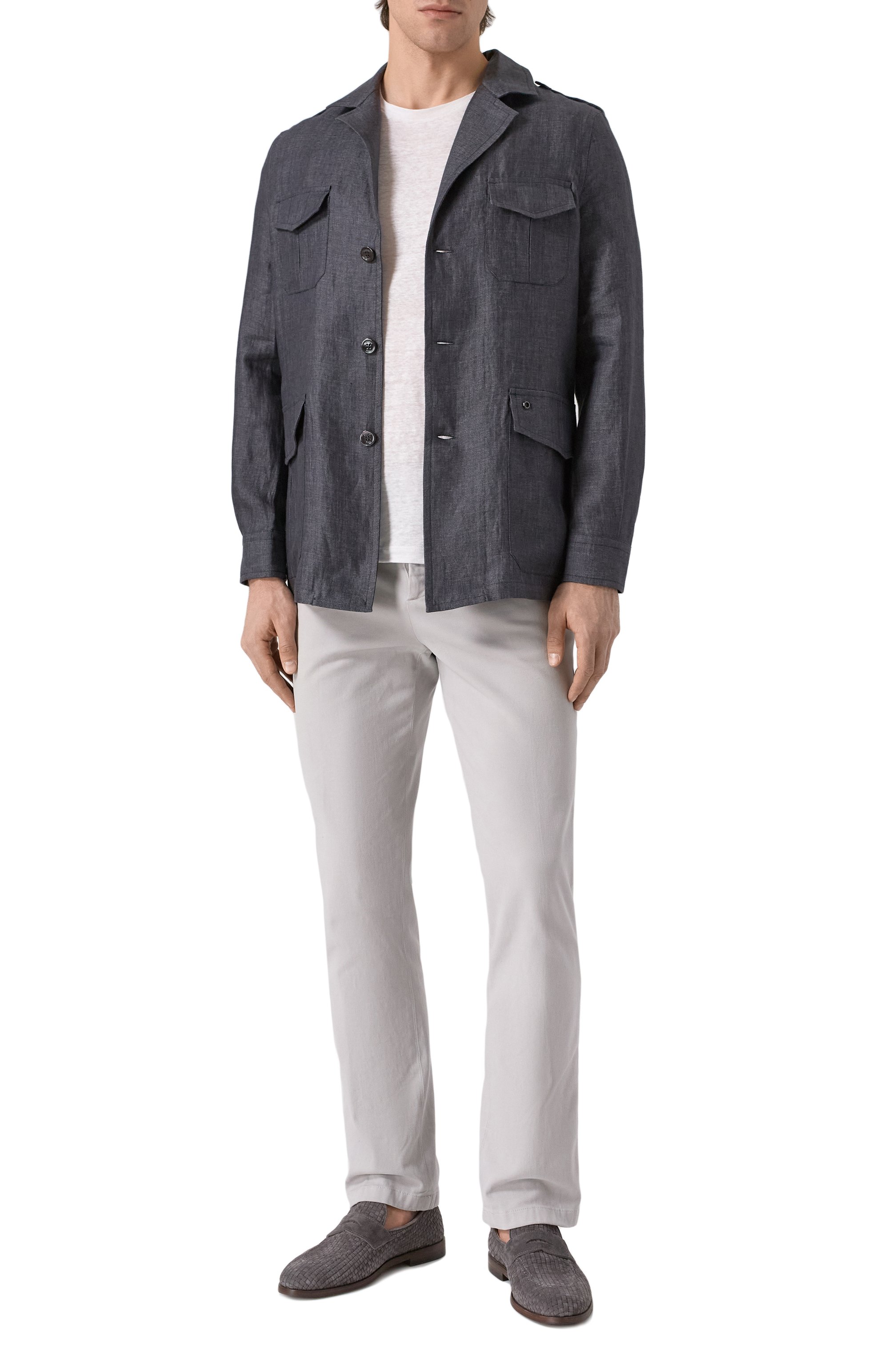 Льняная куртка STEFANO RICCI, арт. SP007710/BN2930, фото 2