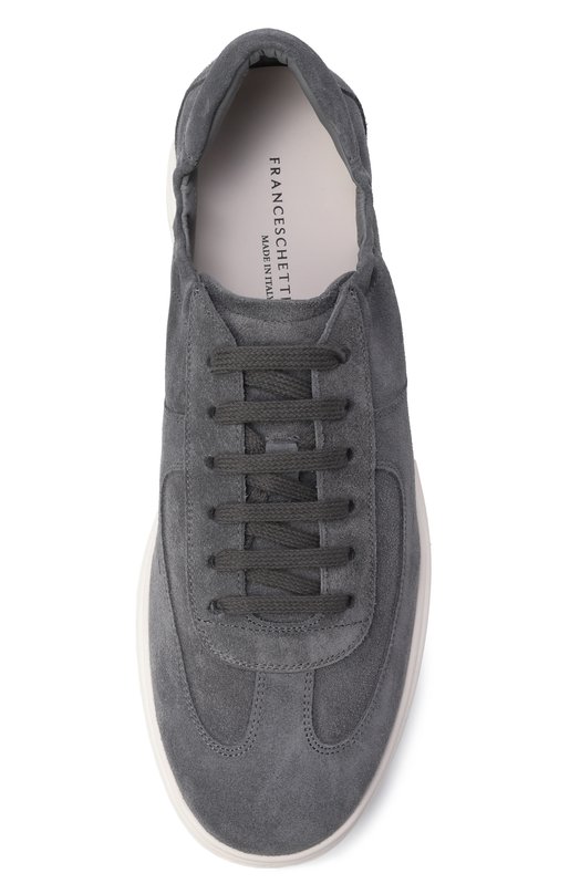 Замшевые кеды Franceschetti 0400041/CAM0SCI0 RAIN Серый  0400041/CAM0SCI0 RAIN Фото 5