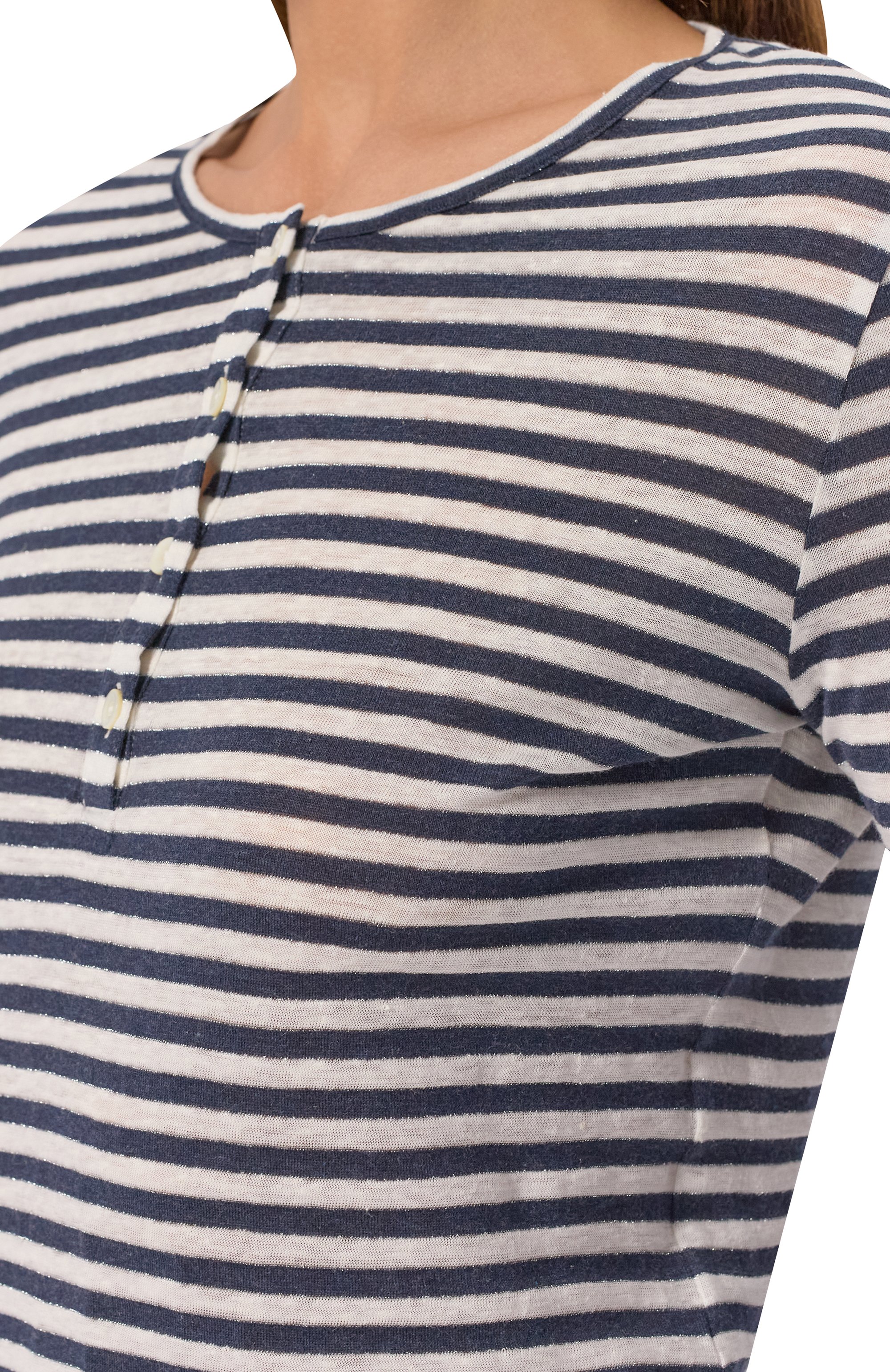 Лонгслив изо льна и хлопка GRAN SASSO, арт. 60289/87272, фото 5