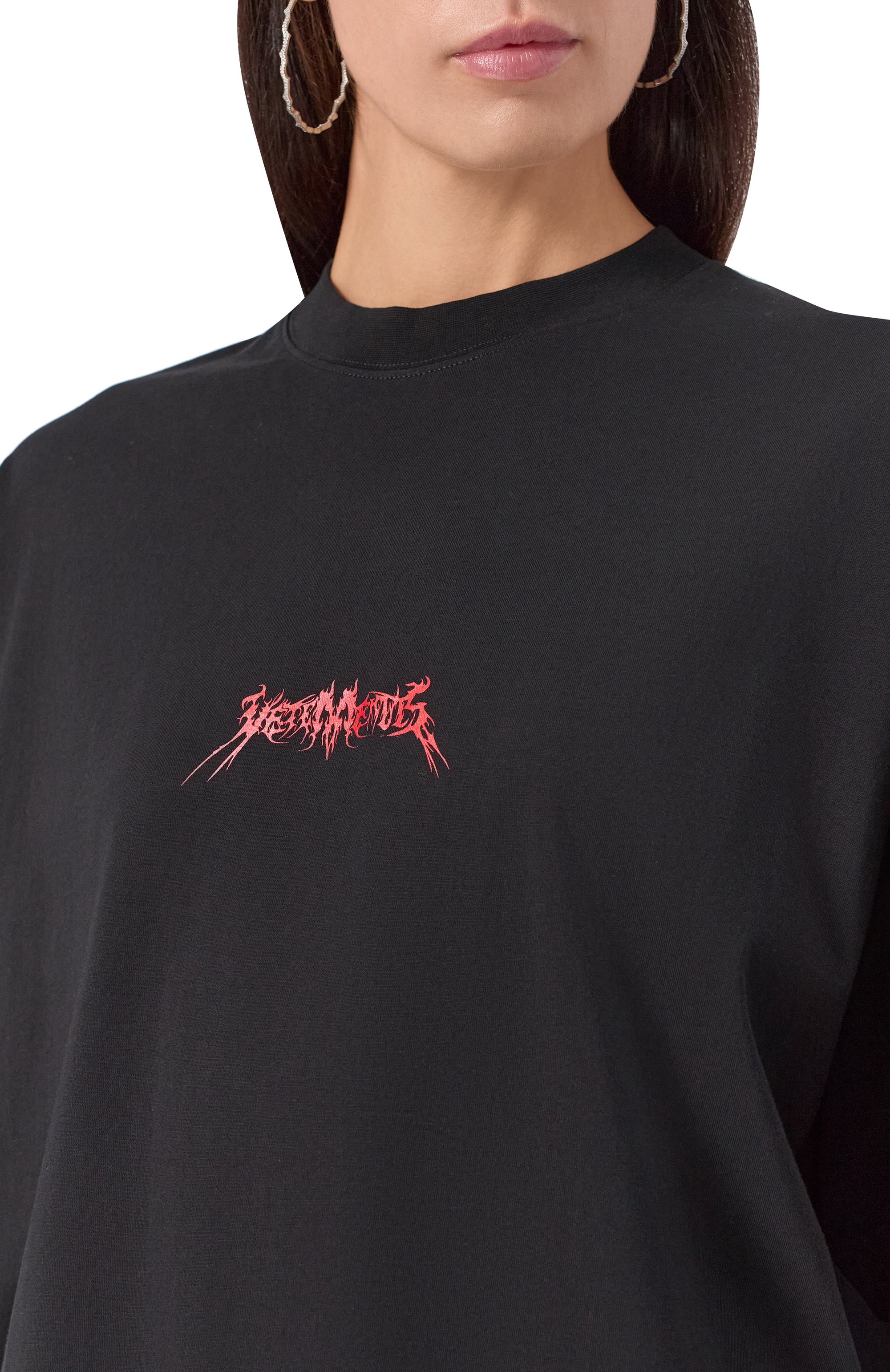 Хлопковая футболка VETEMENTS, арт. UH76TR600B/1000 LIGHT JERSEY, фото 8