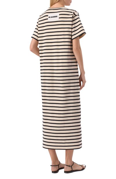 Хлопковое платье JIL SANDER, арт. J40CT0226/J46497, фото 3