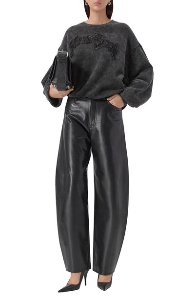 Свитшот из хлопка и лиоцелла R13, арт. R13WK260-K0010, фото 2