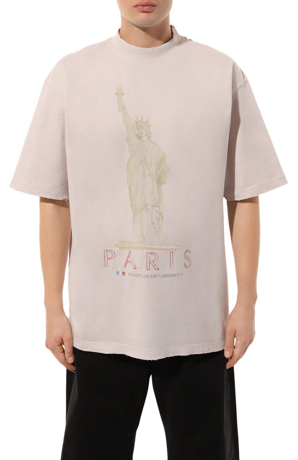 Хлопковая футболка BALENCIAGA, арт. 764235/TQVR9, фото 6