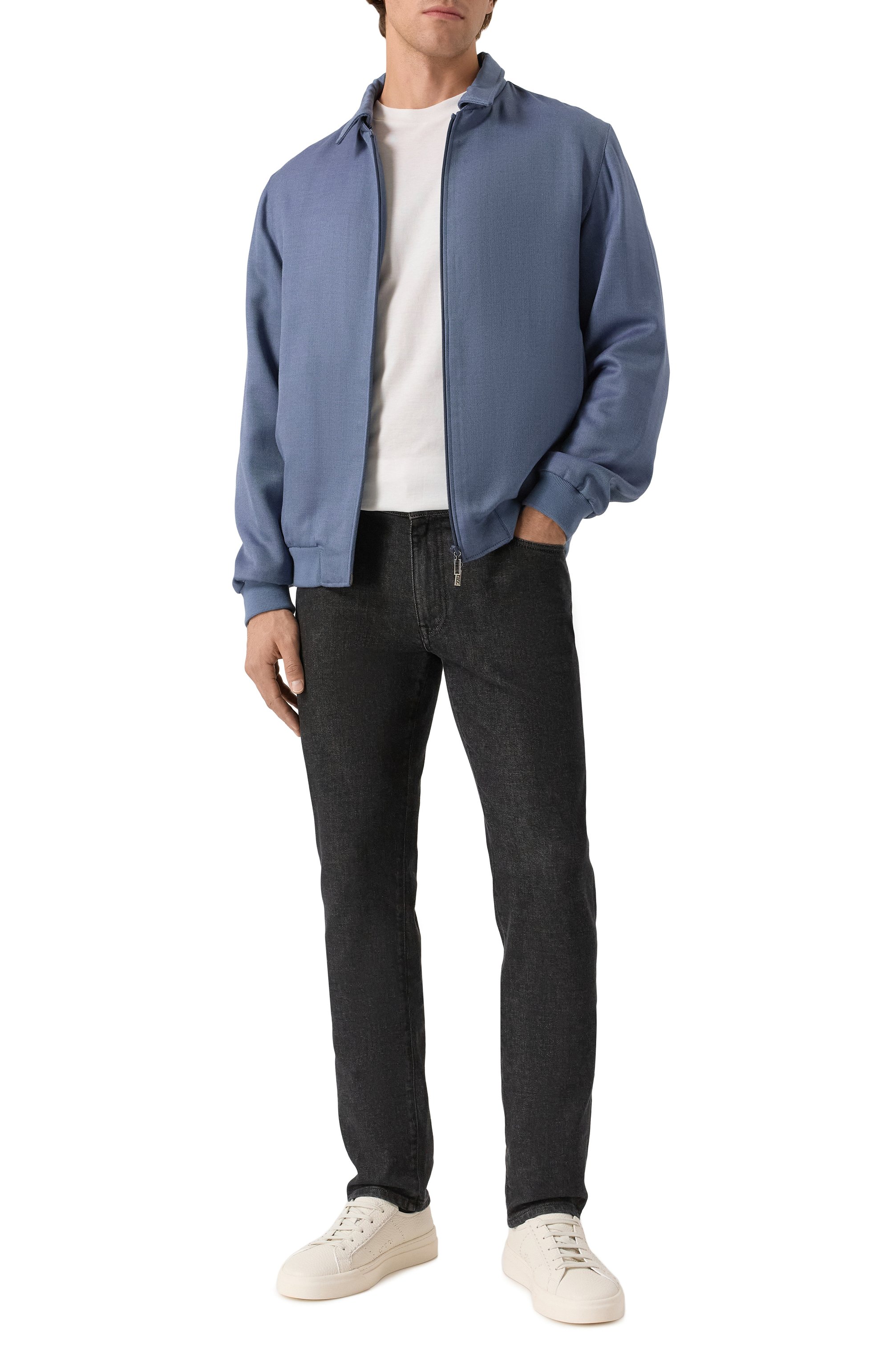 Бомбер из кашемира и шелка ZILLI, арт. APLU00M0336V00000_SET, фото 2