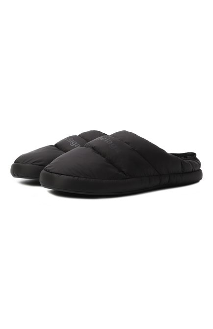 Мужские текстильные сабо alaska BALENCIAGA черного цвета, арт. 814170/W11R0 | Фото 1 (Материал внешний: Текстиль; Материал внутренний: Текстиль; Нос: Не проставлено; Материал сплава: Проставлено)