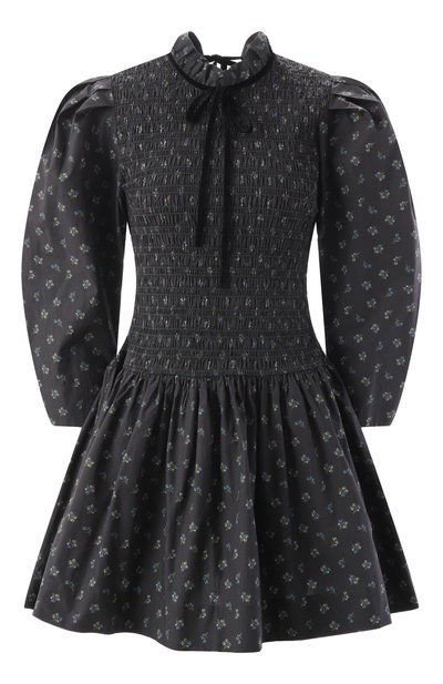 Женское хлопковое платье GANNI, �арт. W0074