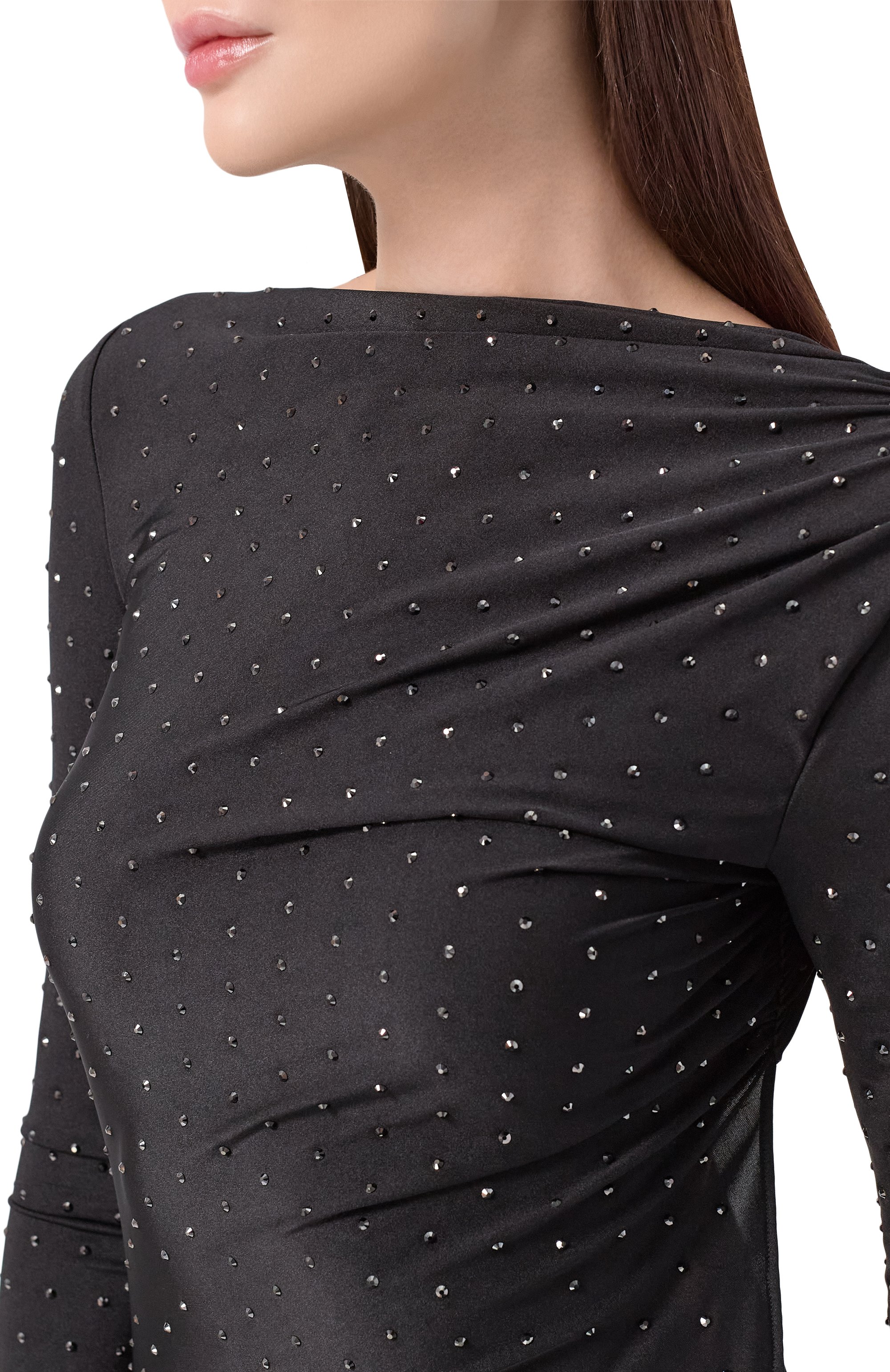 Платье с отделкой стразами THE ANDAMANE, арт. TM180133D/TJP185, фото 5