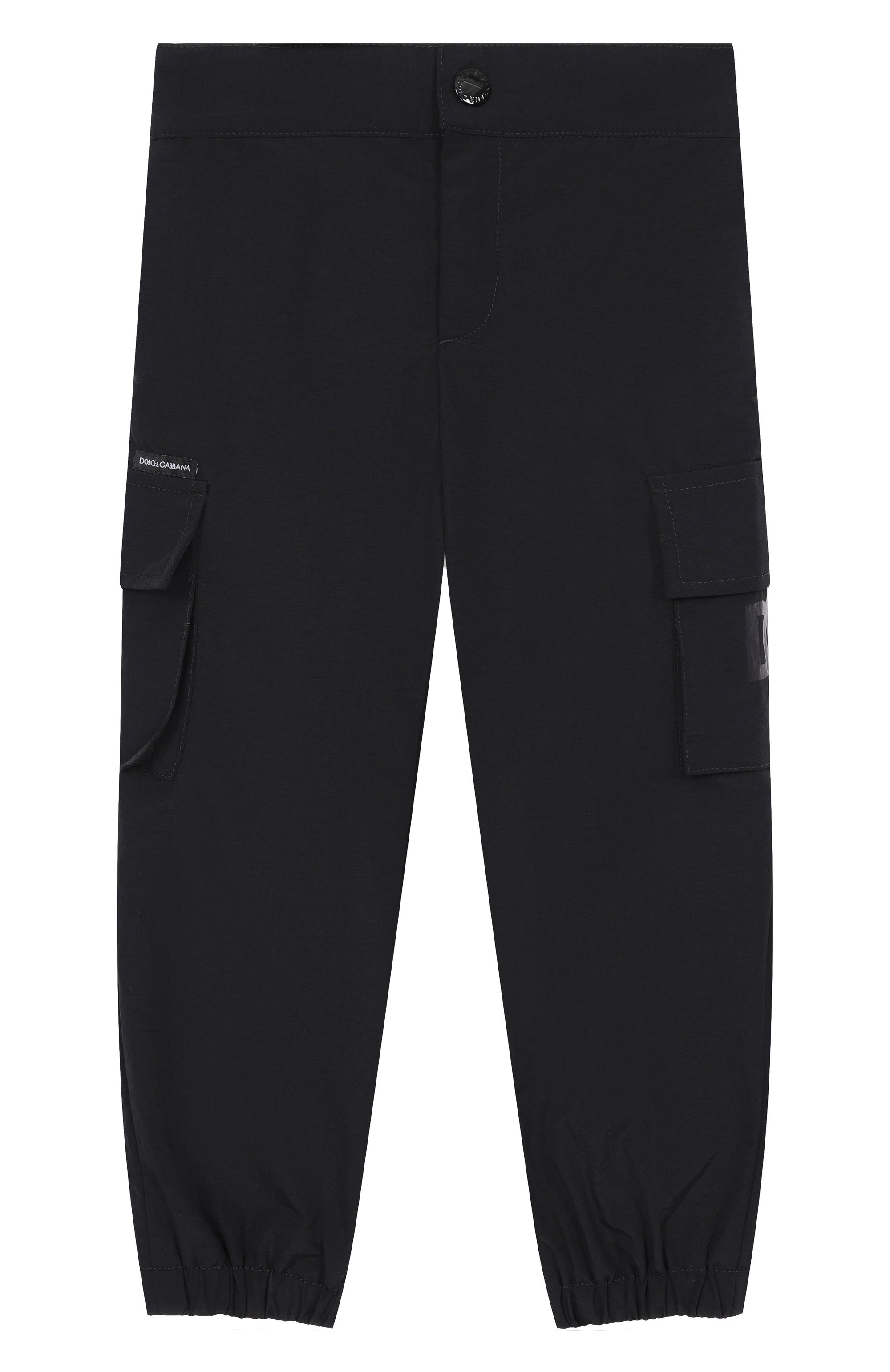 Джоггеры DOLCE & GABBANA черного цвета по цене 45400 руб., арт. L4JPLN/G7PVL, фото 1 Джоггеры DOLCE & GABBANA, арт. L4JPLN/G7PVL, фото 1