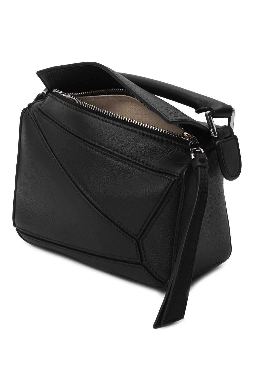 Сумка puzzle mini LOEWE черного цвета по цене 189500 руб., арт. 322.30.U95, фото 5 Сумка puzzle mini LOEWE, арт. 322.30.U95, фото 5