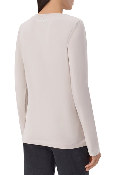 Хлопковый лонгслив LORENA ANTONIAZZI, арт. TS10/9999, фото 4