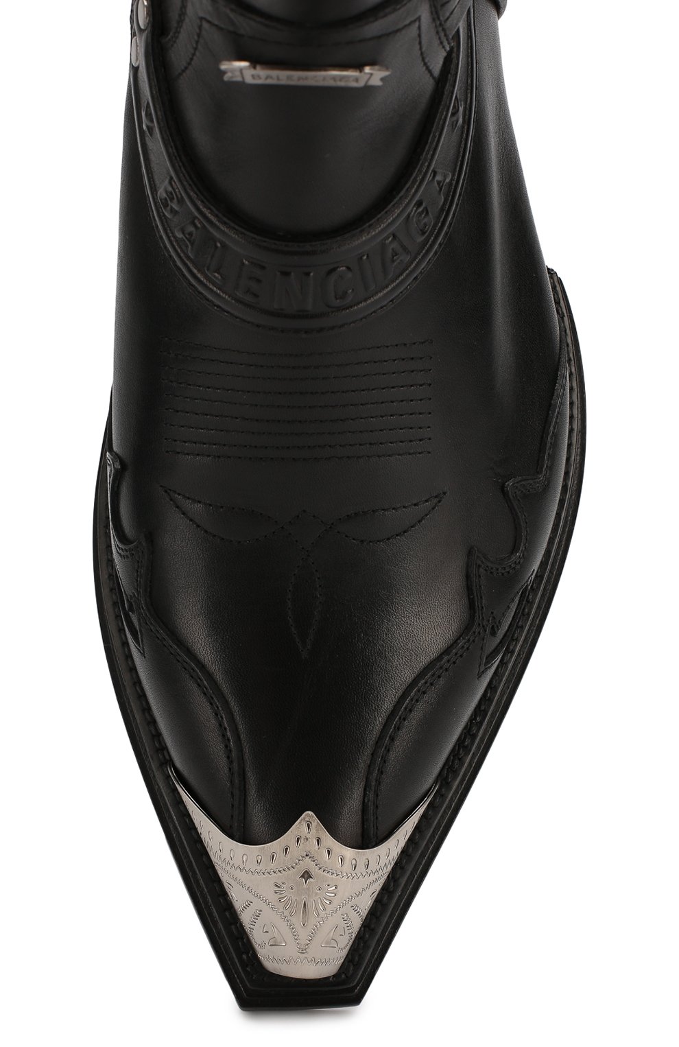 Кожаные казаки harness BALENCIAGA, арт. 562603/WA921, фото 5