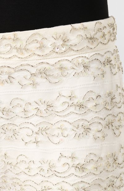 Брюки VALENTINO серебряного цвета по цене 715000 руб., арт. TB3RB3K55A9, фото 5 Брюки VALENTINO, арт. TB3RB3K55A9, фото 5