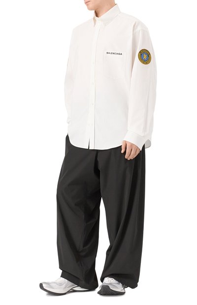 Мужские брюки balenciaga x automobili lamborghini BALENCIAGA, арт. 839263/TR031