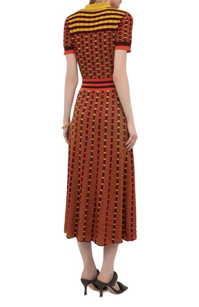 Платье из кашемира и шелка GABRIELA HEARST, арт. 321920 A003E, фото 4