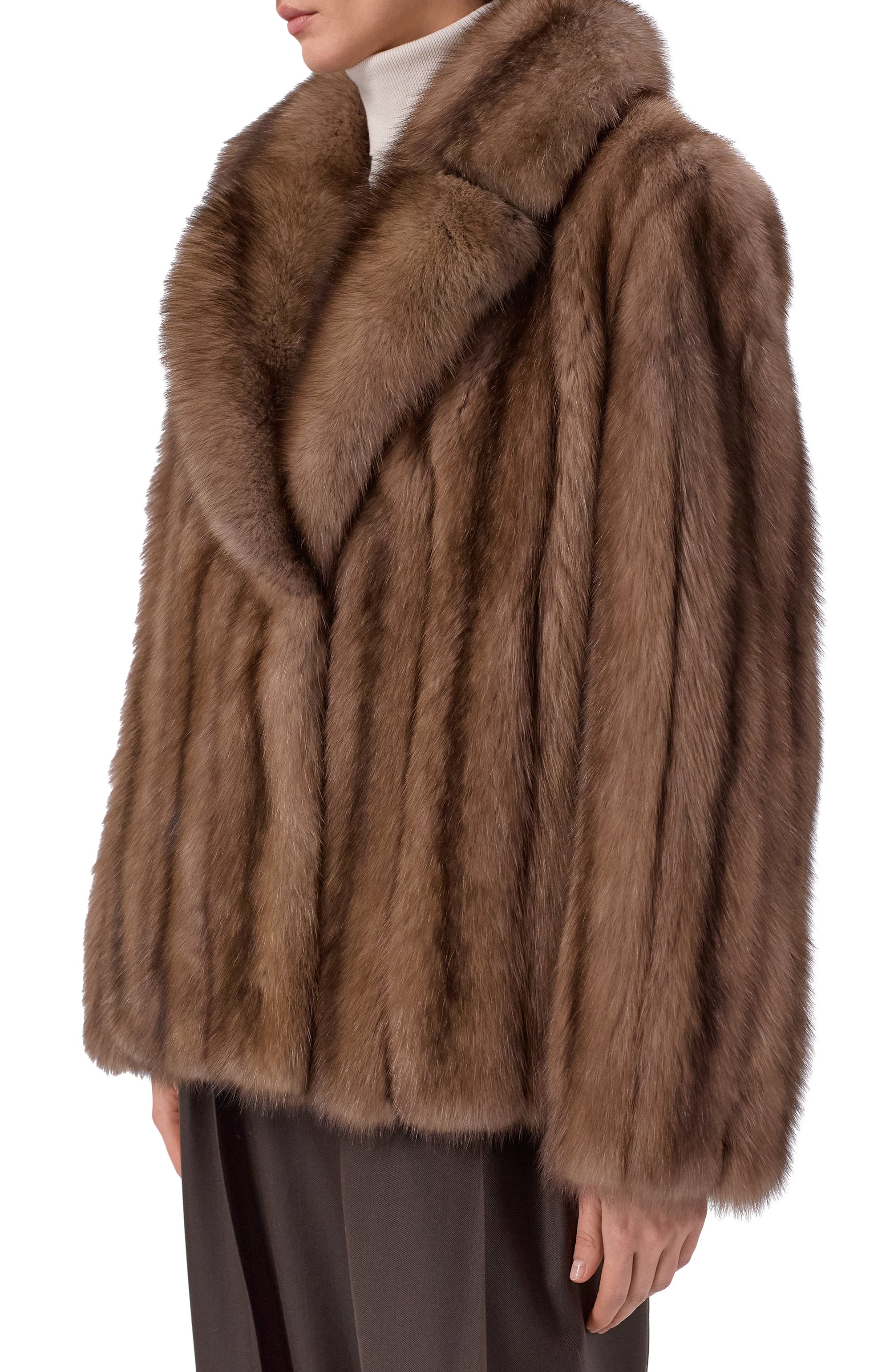 Шуба из соболя VICTORIA KUSENKOVA, арт. 763608505540, фото 3