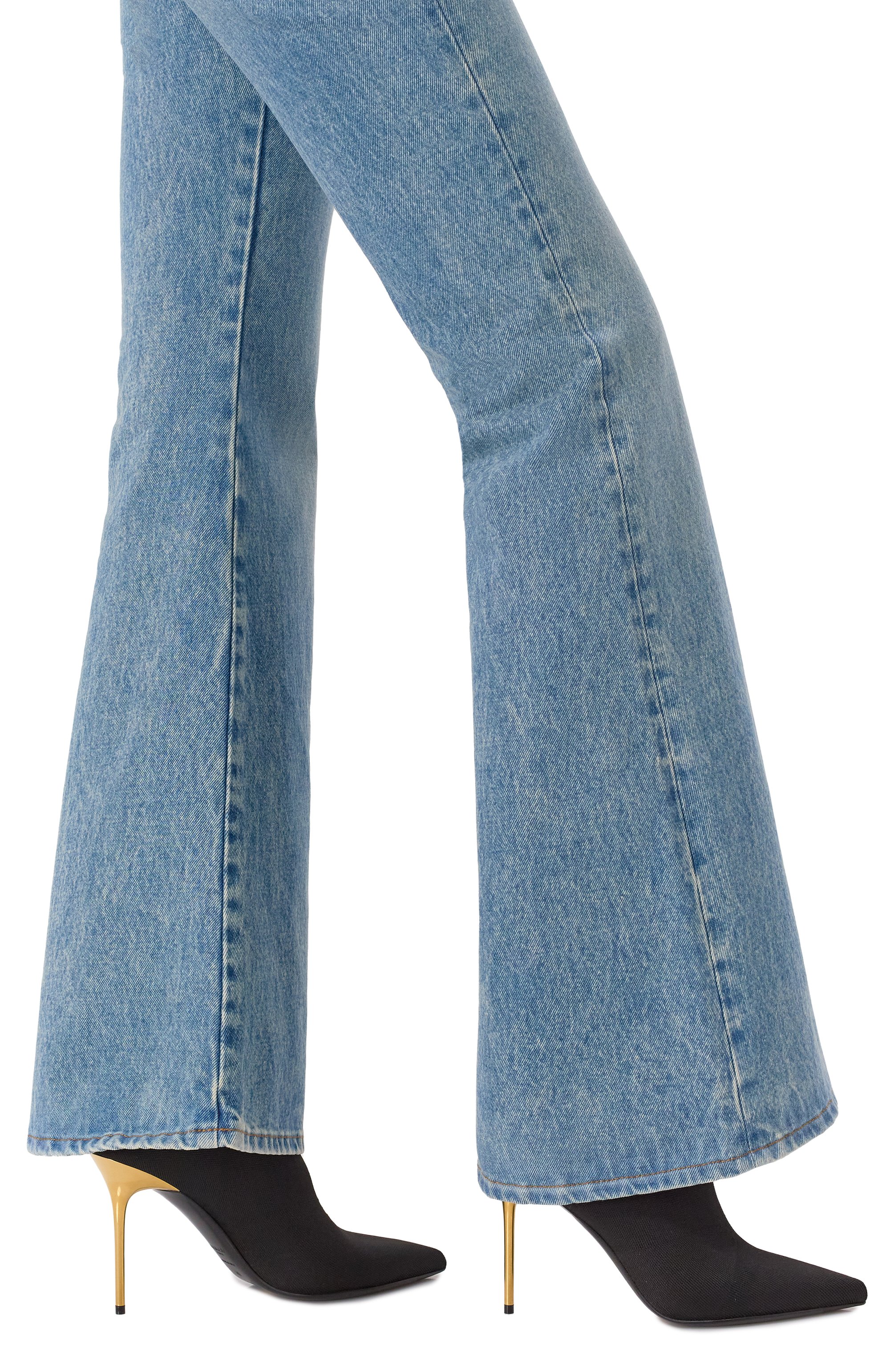 Текстильные ботильоны crewneck BALMAIN, арт. EN1TE102/TKAB, фото 3