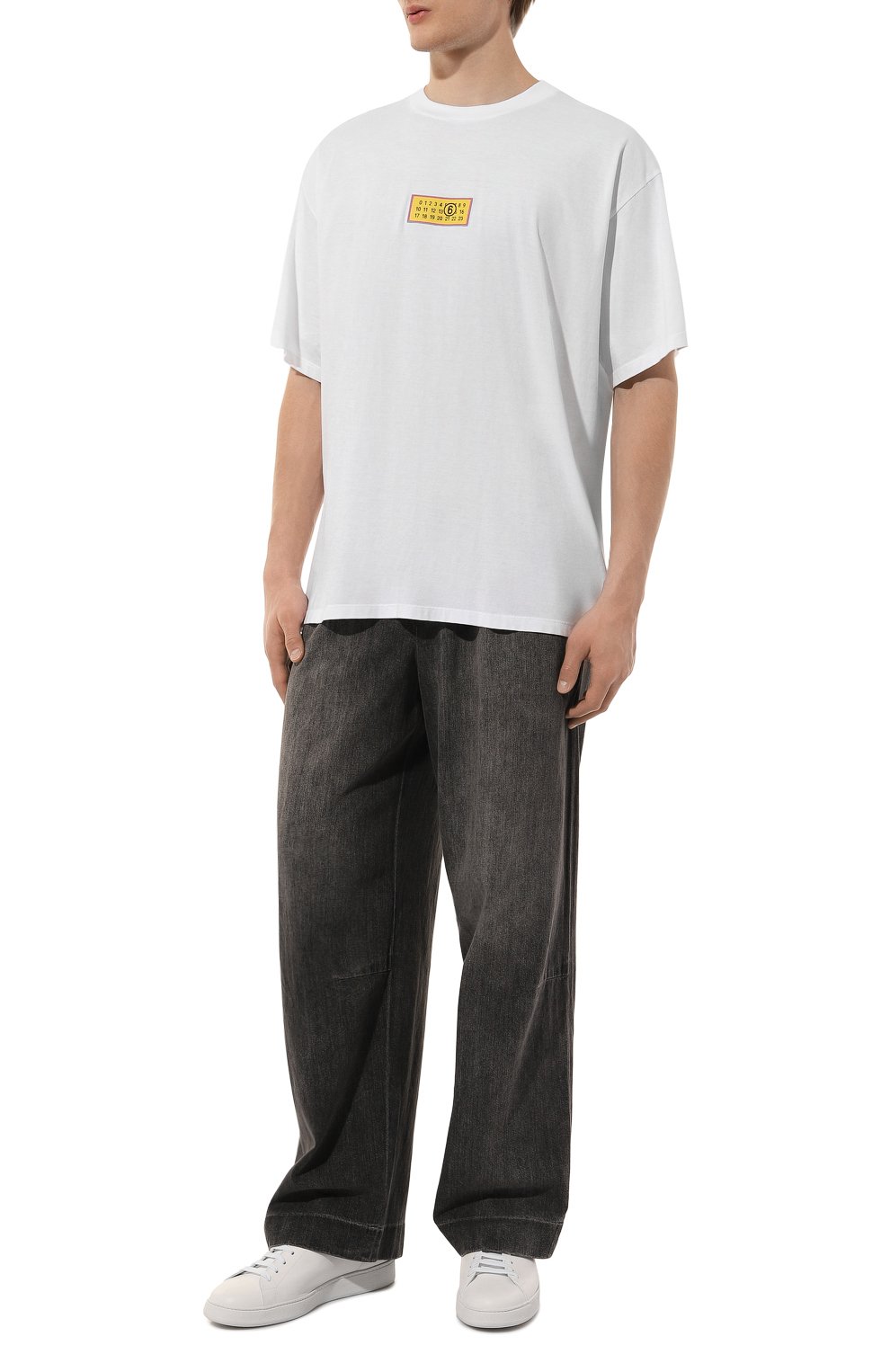 Хлопковая футболка MM6, арт. SH2GC0012/S23588, фото 2