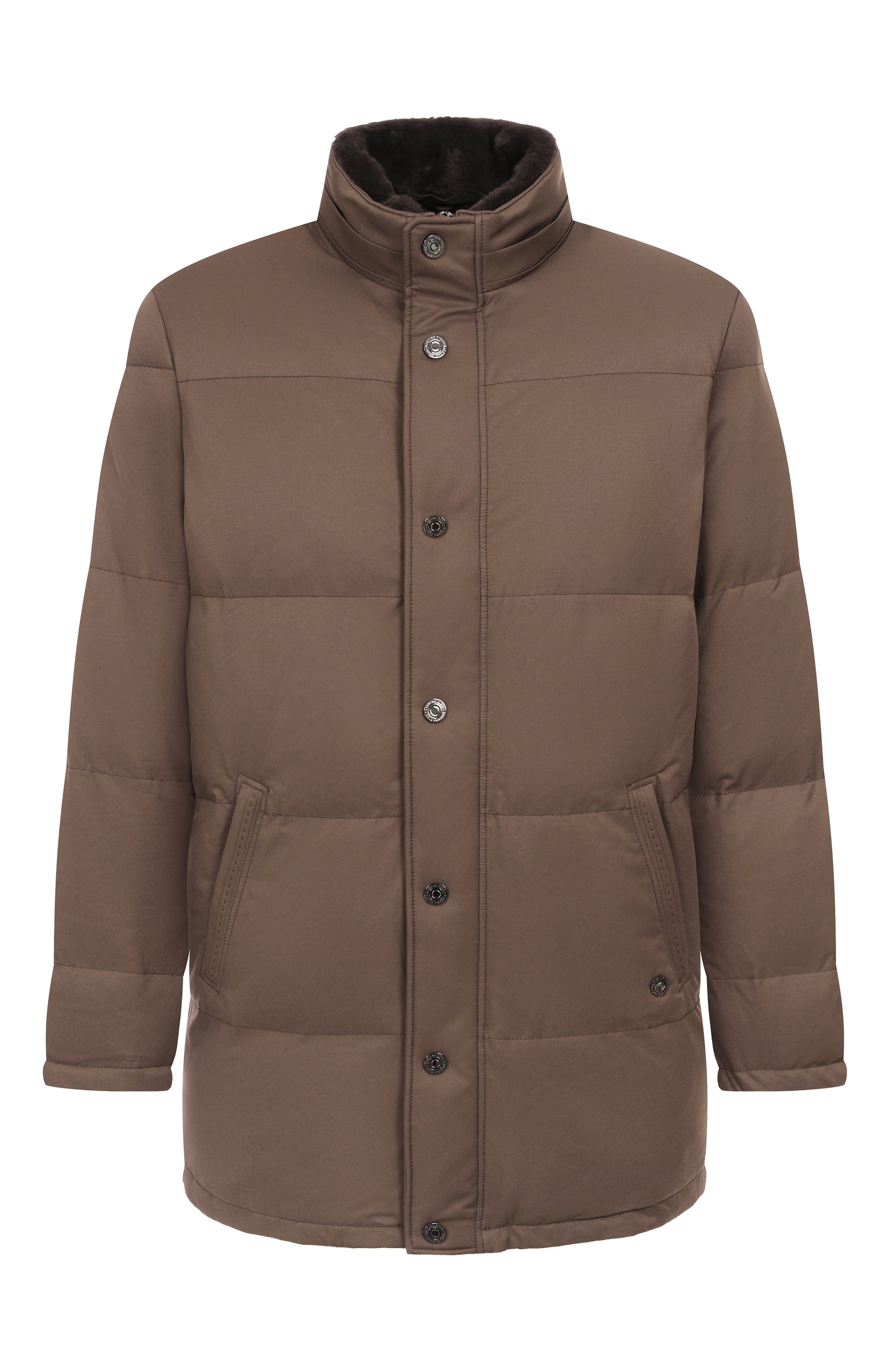 Пуховик с воротником из нутрии STEFANO RICCI, арт. MDJ5300350/PL001T, фото 1