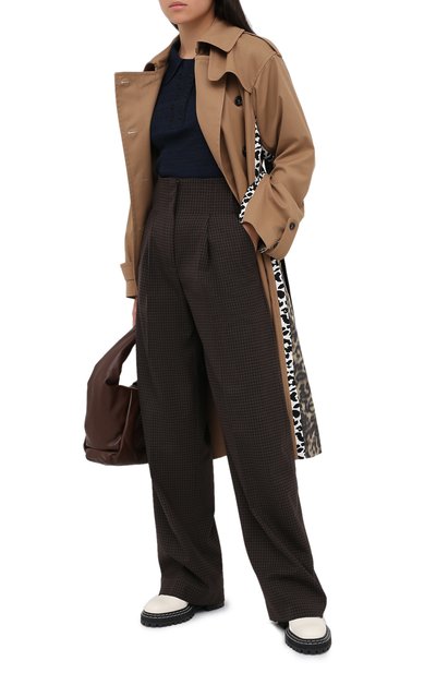Поло из шелка и хлопка PROENZA SCHOULER WHITE LABEL, арт. WL2037438-KS053, фото 2