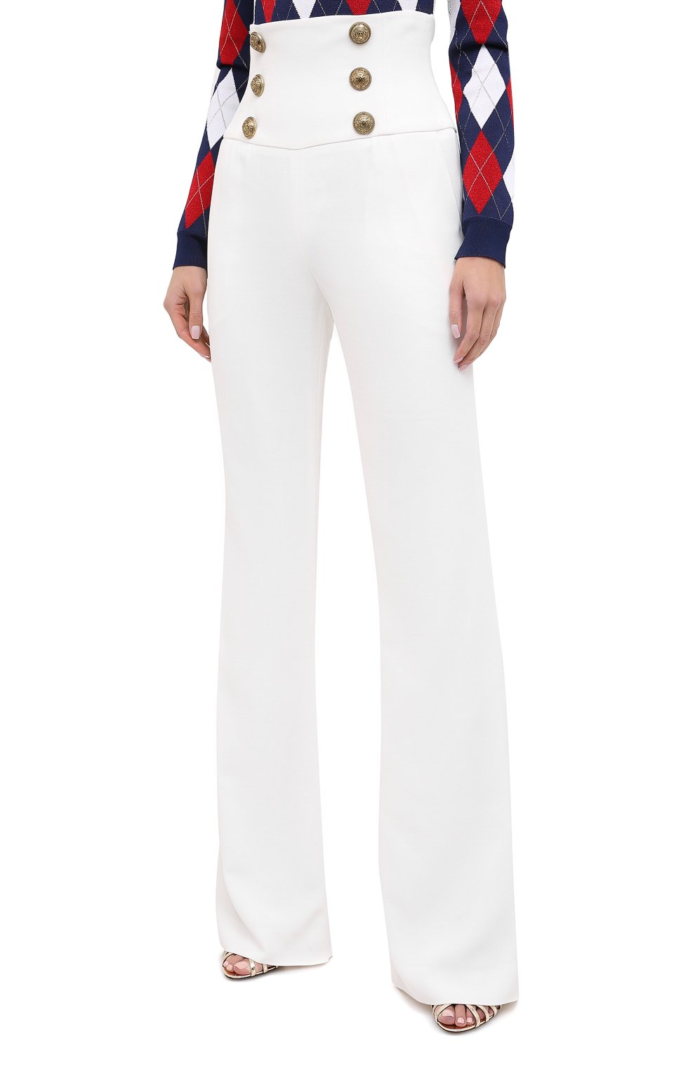 Брюки из вискозы BALMAIN, арт. UF15215/V089, фото 4