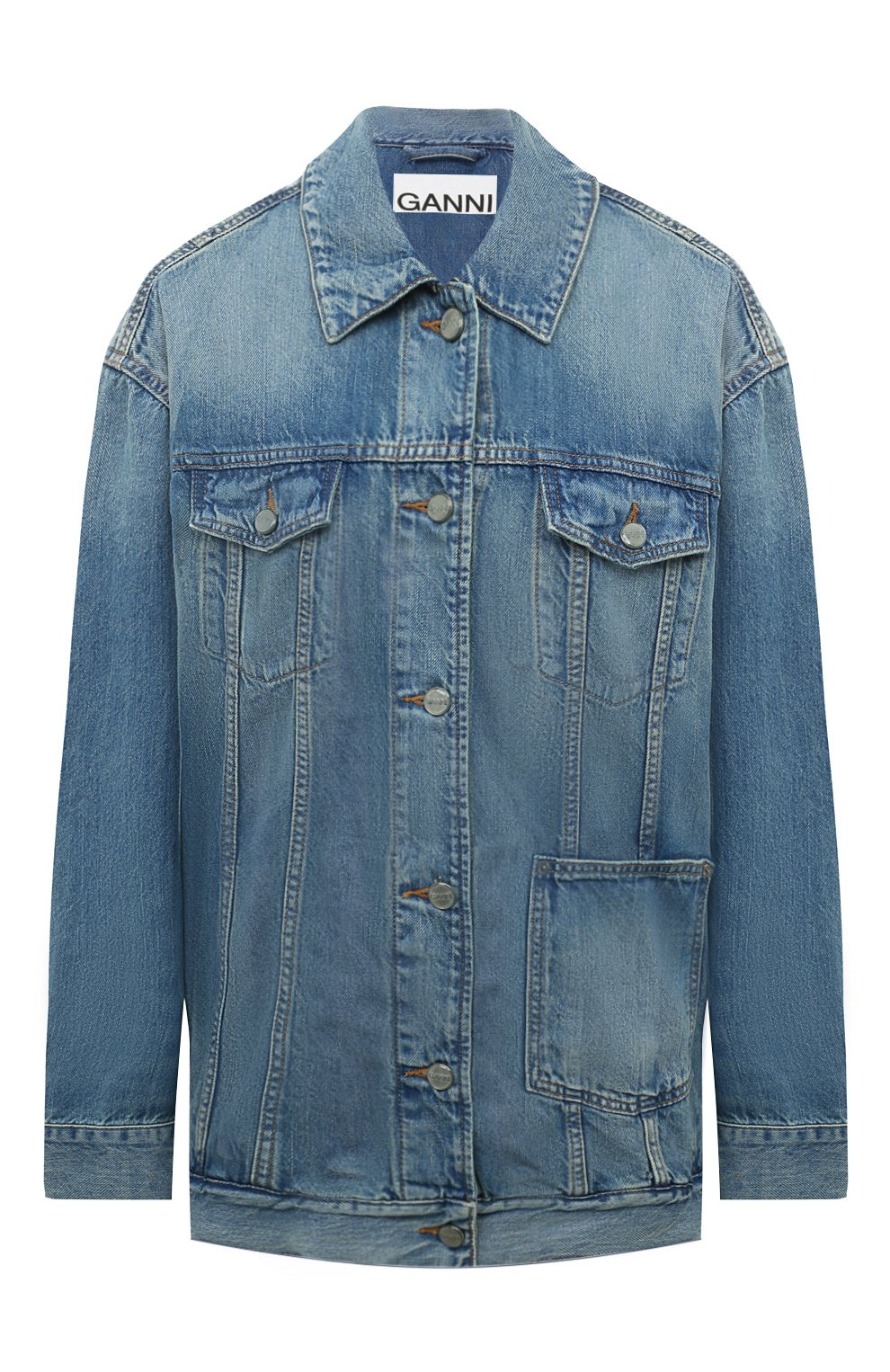 Джинсовая куртка GANNI, арт. J1373, фото 1