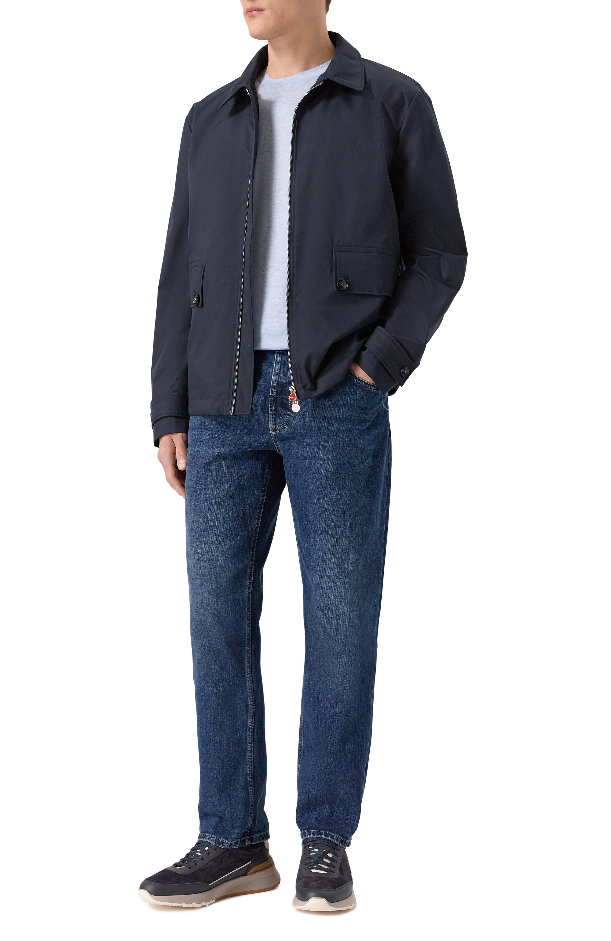 Хлопковая футболка PAUL&SHARK, арт. 99311024, фото 2