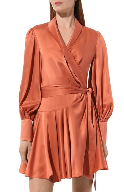 Атласное платье ZIMMERMANN, арт. 8067DRS24, фото 3