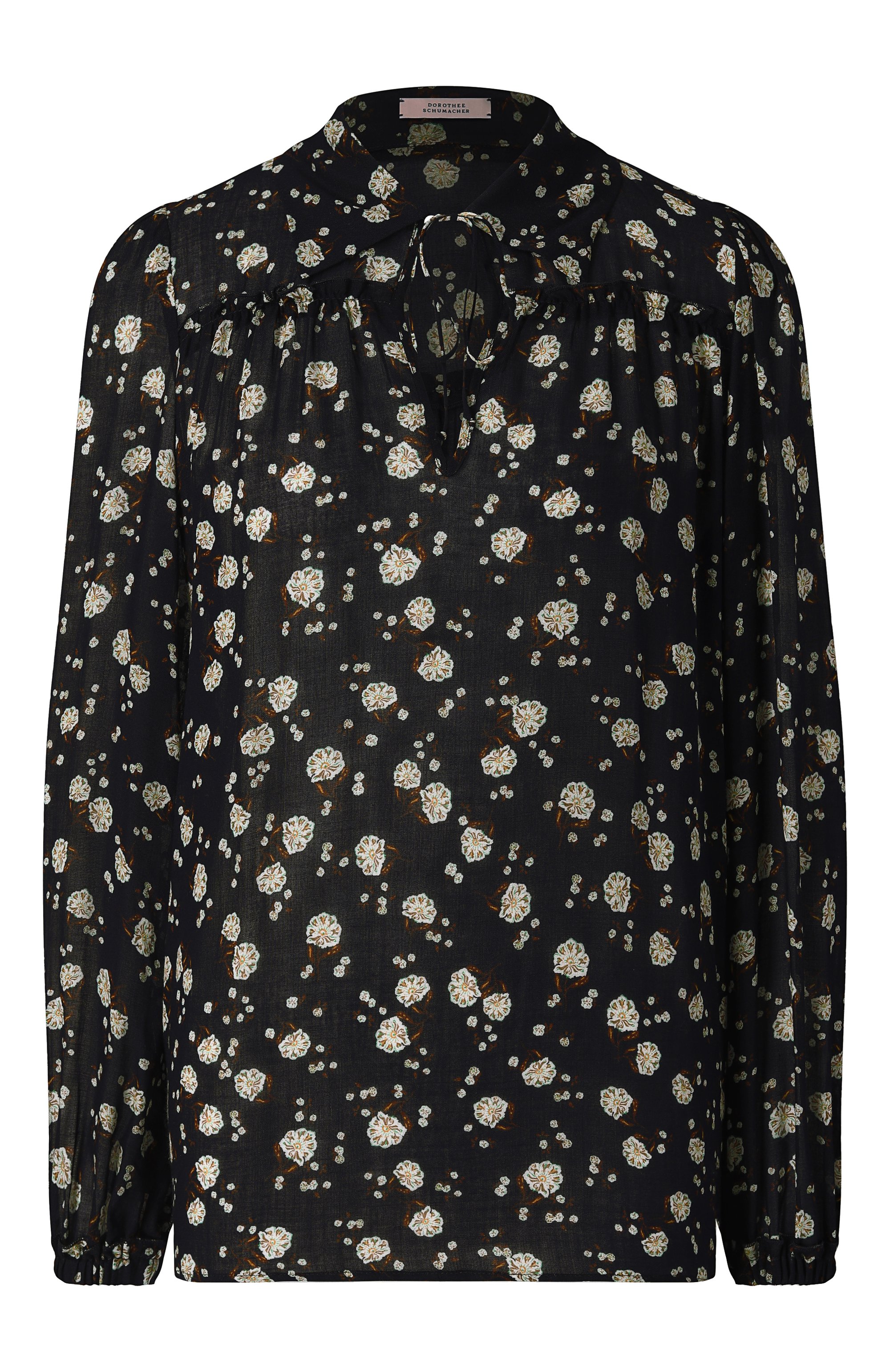Блузка из вискозы и шерсти DOROTHEE SCHUMACHER, арт. 846406, фото 1