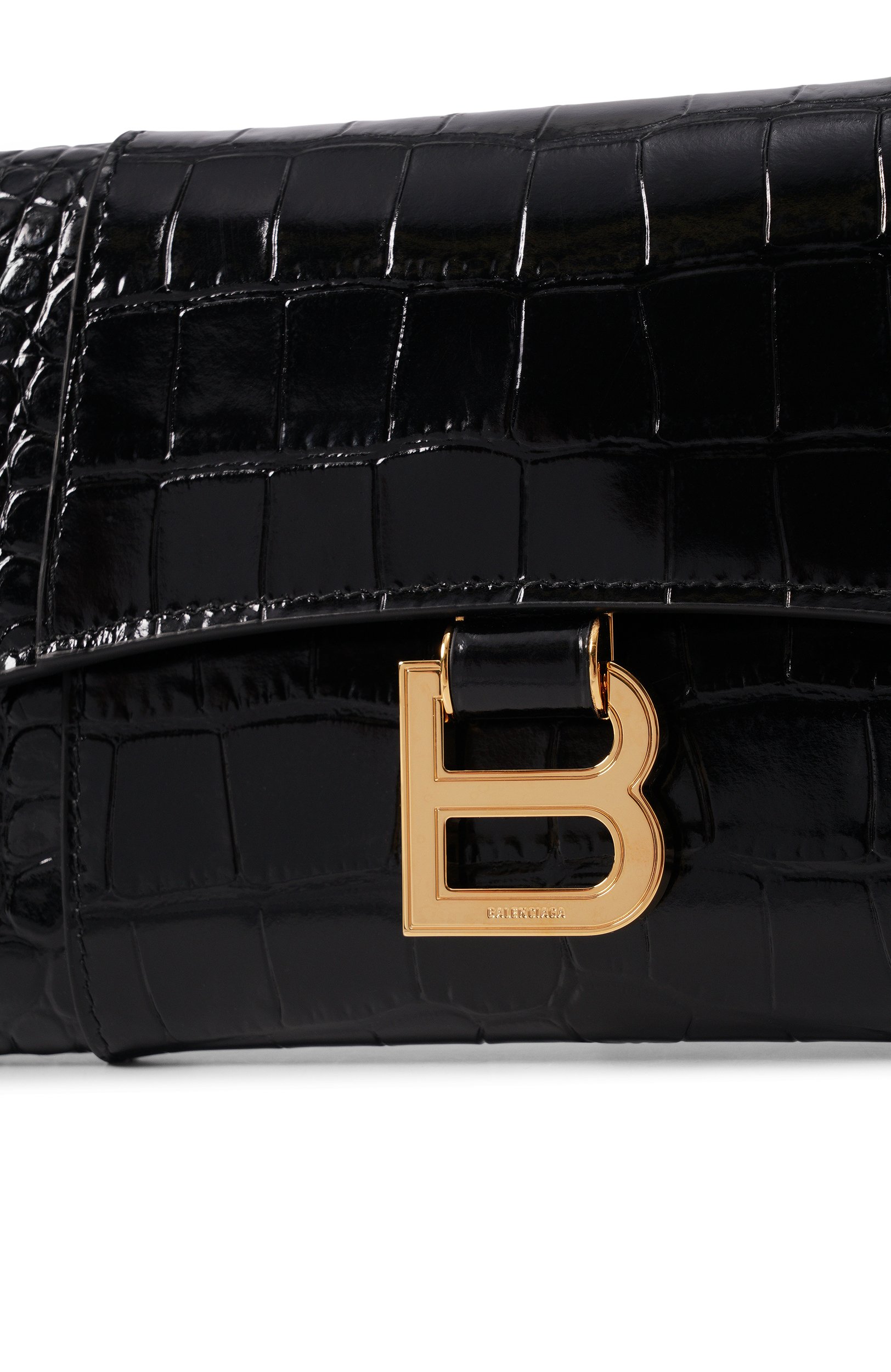 Сумка hourglass BALENCIAGA черного цвета по цене 153500 руб., арт. 846343/2ABLU, фото 6 Сумка hourglass BALENCIAGA, арт. 846343/2ABLU, фото 6