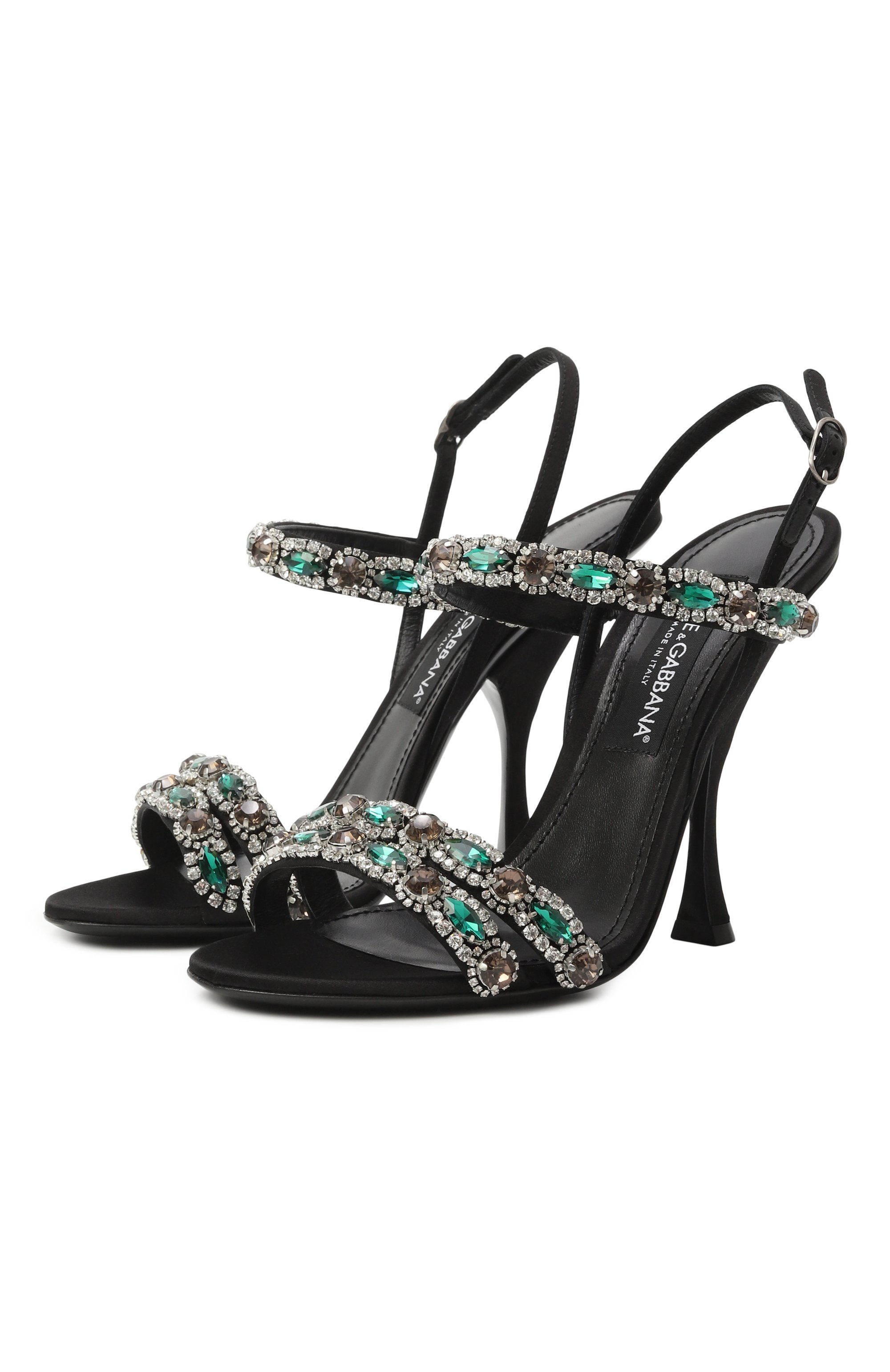 Текстильные босоножки keira 2.0 105 DOLCE & GABBANA, арт. CR1931/AX140, фото 1