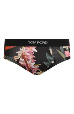 Мужские хлопковые брифы TOM FORD разноцветного цвета, арт. T4LC1170 | Фото 1 (Кросс-КТ: бельё; Материал сплава: Проставлено; Нос: Не проставлено; Материал внешний: Хлопок; Мужское Кросс-КТ: Трусы)