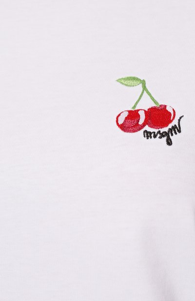 Хлопковая футболка MSGM, арт. 3242MDM197 227298, фото 5