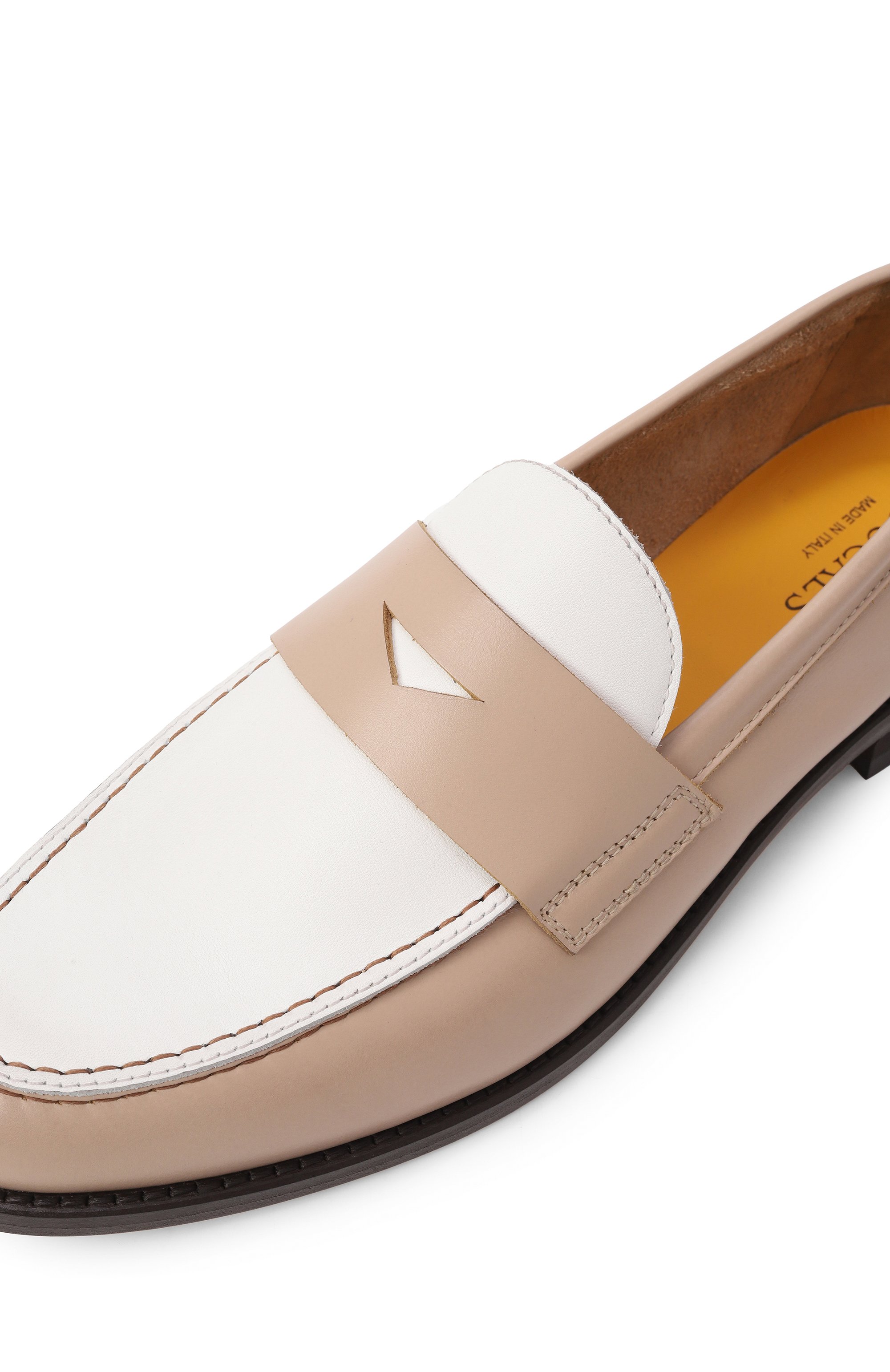 Кожаные пенни-лоферы DOUCAL'S, арт. DD8796ALAIPY708, фото 7