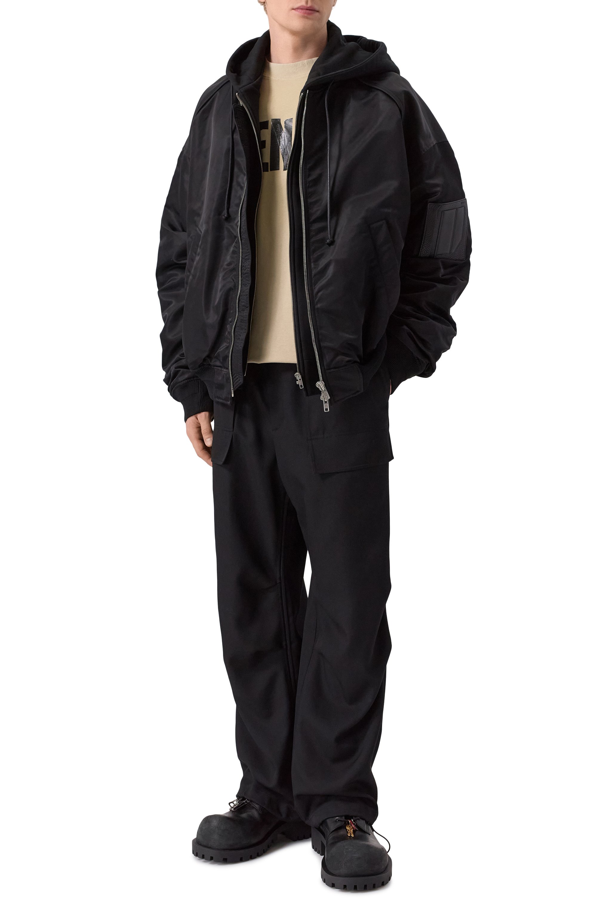 Хлопковая футболка BALENCIAGA, арт. 764235/TSVK1, фото 2