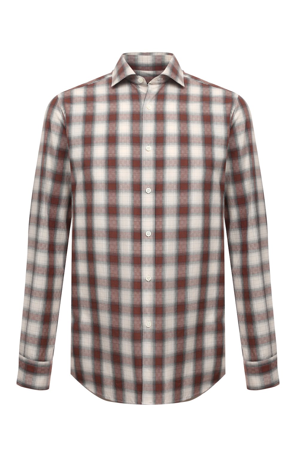 Хлопковая рубашка ZEGNA, арт. UCX21A6/SRF5, фото 1