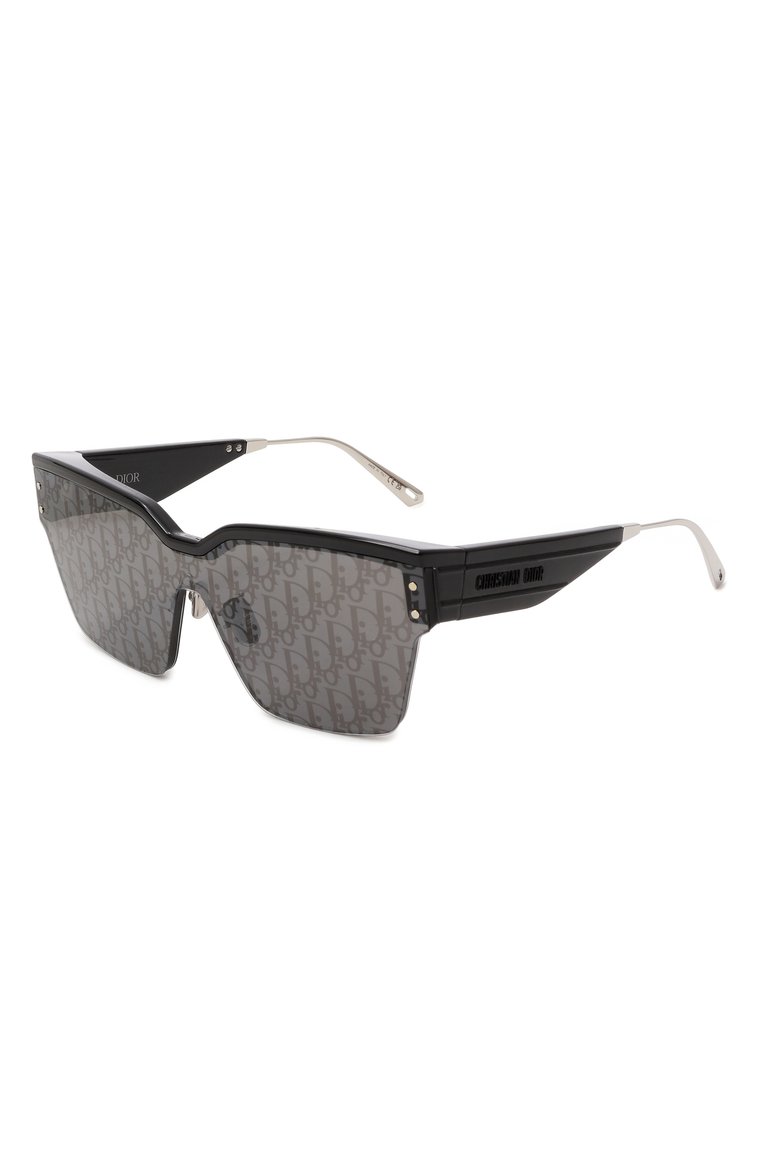 Женские солнцезащитные очки DIOR EYEWEAR черного цвета, арт. DI0RCLUB M4U 10A8 | Фото 1 (Нос: Не проставлено; Региональные ограничения белый список (Axapta Mercury): Не проставлено; Тип очков: С/з; Материал: Металл, Пластик; Очки форма: Маска; Оптика Гендер: оптика-женское)