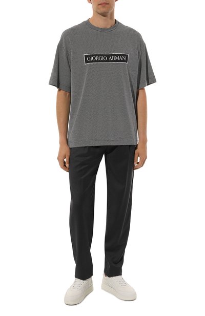 Хлопковая футболка GIORGIO ARMANI, арт. GM000315/AF12174, �фото 2