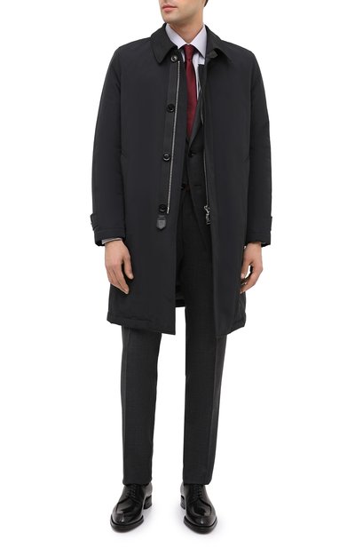 Шерстяной костюм TOM FORD темно-серого цвета по цене 399500 руб., арт. 811R36/21YA4C, фото 1 Шерстяной костюм TOM FORD, арт. 811R36/21YA4C, фото 1