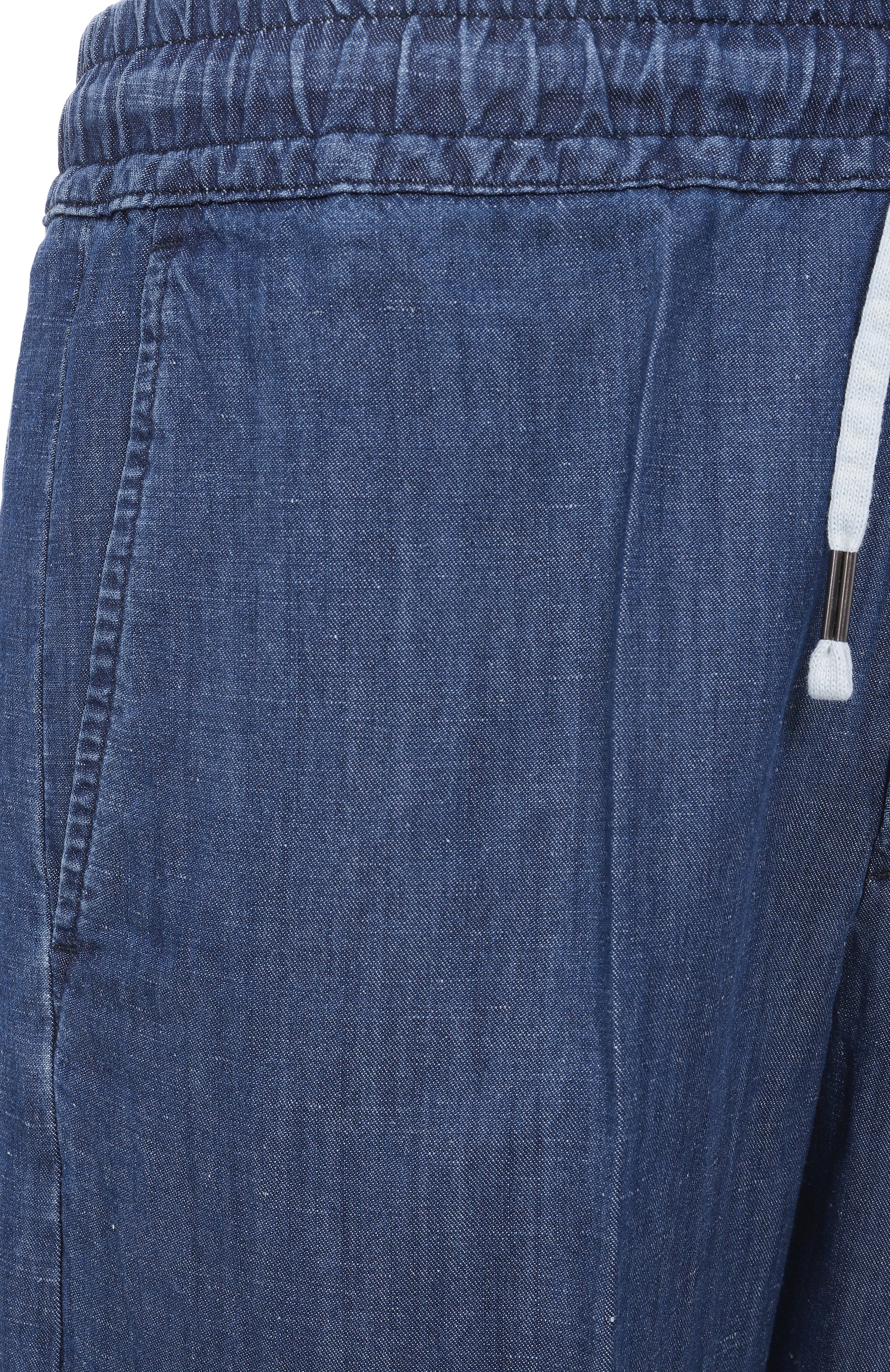 Брюки из хлопка и льна INLINUM, арт. PAJAMA/WESTERN, фото 6