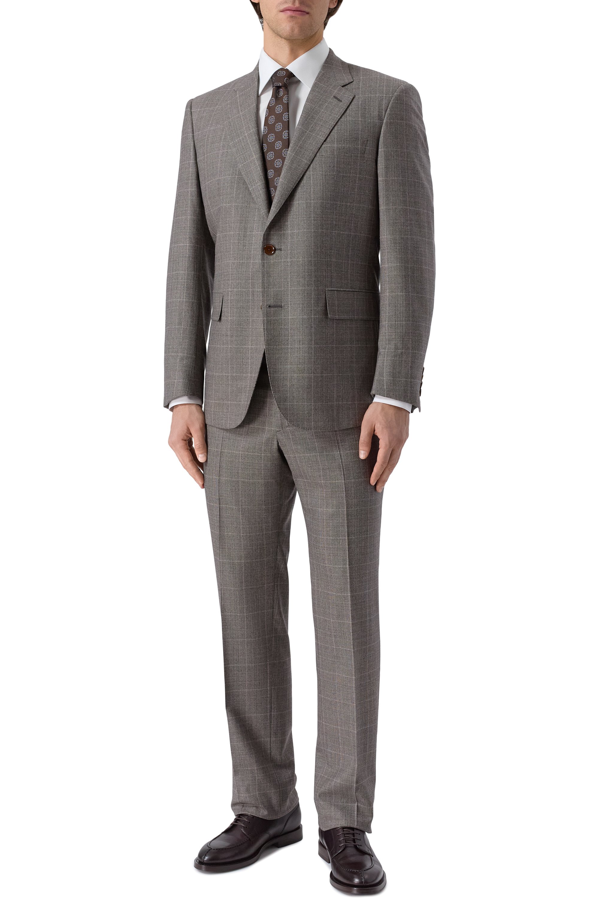 Шерстяной костюм STEFANO RICCI светло-коричневого цвета по цене 835000 руб., арт. S1SF432220/W0019T, фото 1 Шерстяной костюм STEFANO RICCI, арт. S1SF432220/W0019T, фото 1