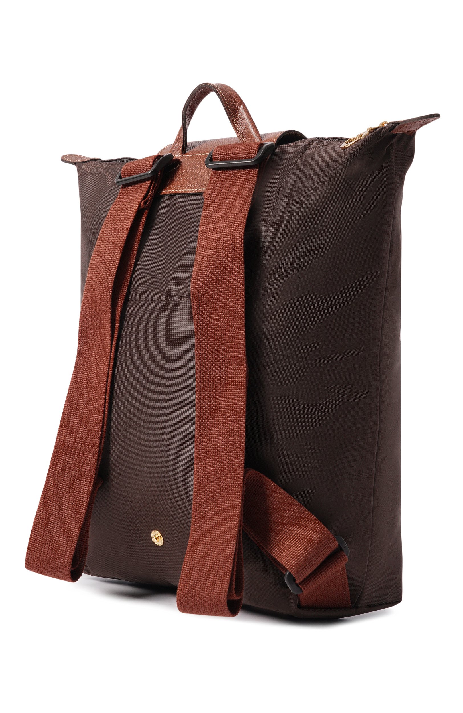Рюкзак le pliage original medium LONGCHAMP коричневого цвета по цене 25150 руб., арт. 10284089/089, фото 4 Рюкзак le pliage original medium LONGCHAMP, арт. 10284089/089, фото 4